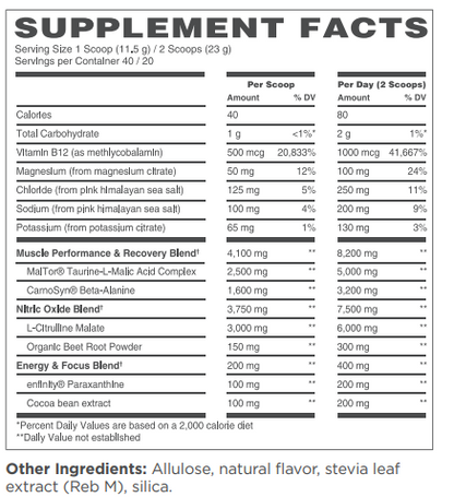 FUNCTIONAL FIRE PRE-WORKOUT