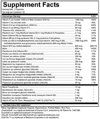 BRI'S BEST Multivitamin